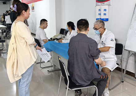 fun88官网微电组织开展员工福利体检，，，，，为员工康健保驾护航