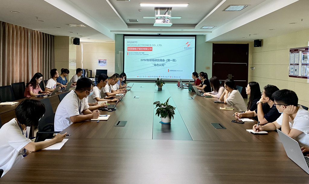 fun88官网微电召开首期BPM专项培训交流会