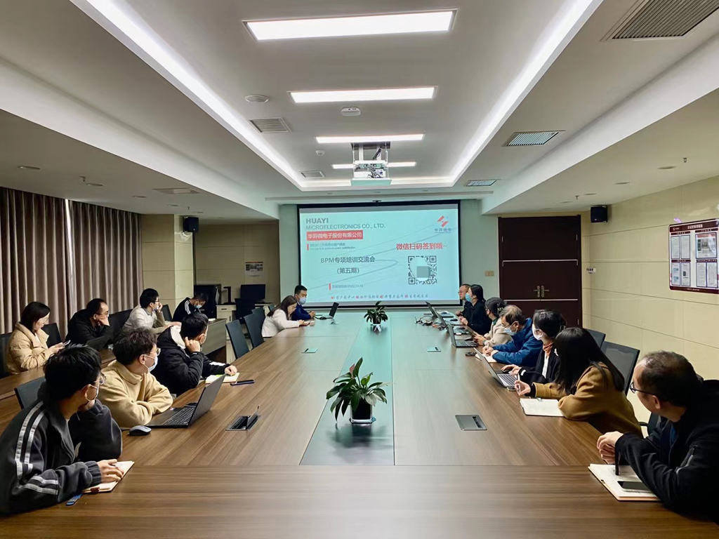 fun88官网微电召开第五期BPM专项培训交流会