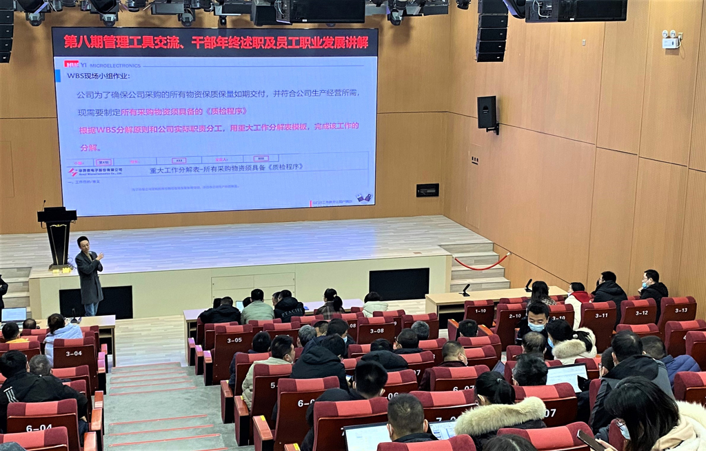 fun88官网微电开展治理工具实践交流会（第八期）&干部年终述职及员工职业生长解说